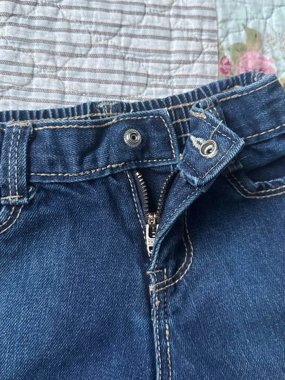 Oskosh toddlers' bootcut blue jeans